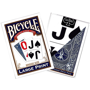 Bicycle - Large Print Bridge Size