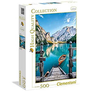 Clementoni - 500 piece - Braies Lake