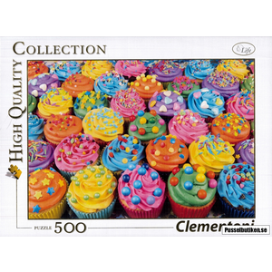 Clementoni - 500 piece - Colourful Cupcakes