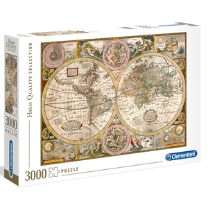Clementoni - 3000 piece - Old Map