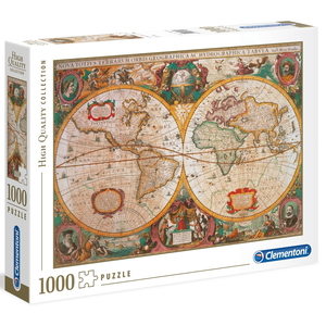 Clementoni - 1000 piece - Old Map
