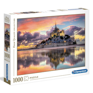 Clementoni - 1000 Piece - Le Magnifique Mont Saint-Michel