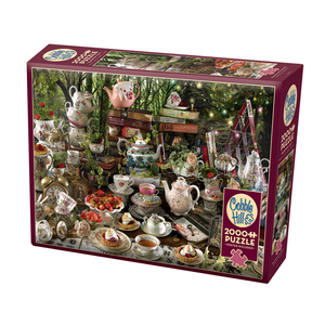 Cobble Hill - 2000 Piece - Mad Hatter's Tea Party