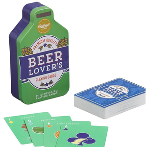 Beer Lover's Playing Cards in Tin