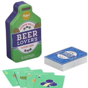 Beer Lover's Playing Cards in Tin