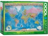 Eurographics - 1000 Piece - Map of the World-jigsaws-The Games Shop