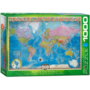 Eurographics - 1000 Piece - Map of the World