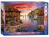 Eurographics - 1000 Piece - Mediterranean Harbour-jigsaws-The Games Shop