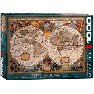 Eurographics - 1000 Piece - Antique World Map #1