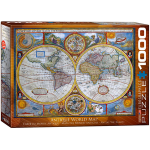 Eurographics - 1000 Piece - Antique World Map #2