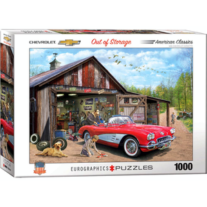 Eurographics - 1000 Piece - Corvette Out of Storage