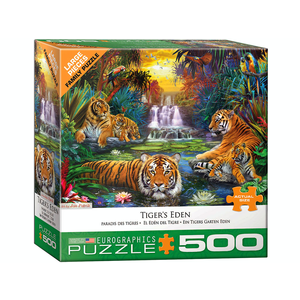 Eurographics - 500XL Piece - Tiger's Eden
