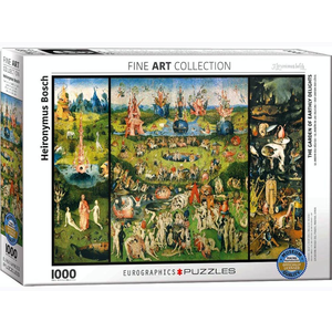 Eurographics - 1000 Piece - Bosch, Garden of Earhtly Delights