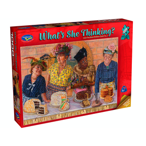 Holdson - 1000 Piece What's She Thinking - Blue Ribbon