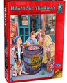 Holdson - 1000 Piece What's She Thinking - Checkers-jigsaws-The Games Shop