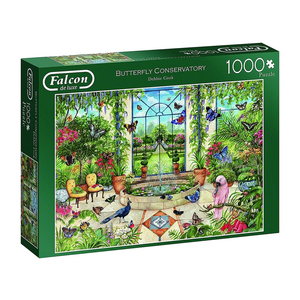 Falcon - 1000 Piece - Butterfly Conservatory (made by Jumbo)