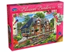 Holdson - 500XL Piece Blossom Borders - Railway Cottage-jigsaws-The Games Shop