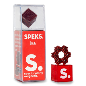 "Speks" - Neo Magnetic Balls - Red