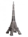 3D Crystal Puzzle - Black Eiffel Tower