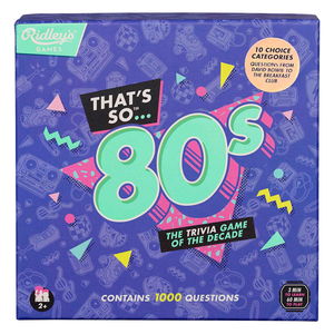 That's so 80's... Trivia Game of the Decade