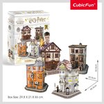 Cubic 3D - Harry Potter - Diagon Alley-construction-models-craft-The Games Shop