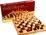 Chess Set - 18" Wooden Folding Inlaid