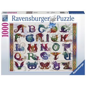 Ravensburger - 1000 piece - Dragon Alphabet