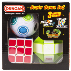 Duncan Brain Game Combo Set - (Colour Shift/ Quick Cube/Serpent)