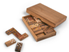 Dominoes - Double 6 Wooden-traditional-The Games Shop