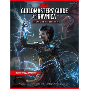 Dungeons and Dragons Guildmasters Guide to Ravnica Maps & Misc