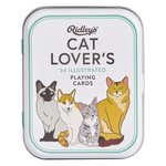 Playing Cards - Cat Lover Single Deck in Tin-card & dice games-The Games Shop