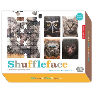 Refunzzle - 4 x 100 pce jigsaw puzzle with a twist