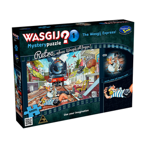 Wasgij Mystery - 500 Piece - Retro #1 Wasgij Express
