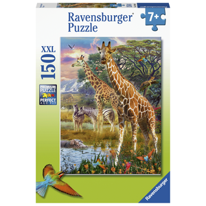 Ravensburger - 150 Piece - Giraffes in Africa