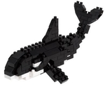 Nanoblock - Small Killer Whale-construction-models-craft-The Games Shop