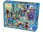 Cobble Hill - 1000 Piece - Rainbow Project Blue-jigsaws-The Games Shop