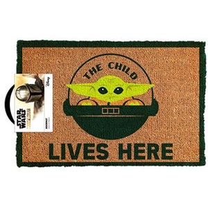 Doormat - Star Wars Mandalorian - The Child Lives Here