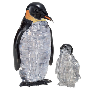 3D Crystal Puzzle - Penguins