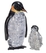 3D Crystal Puzzle - Penguins