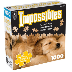 Impossibles - 1000 Piece - Sleeping Puppies