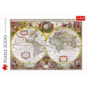Trefl - 2000 Piece - World Map 1630