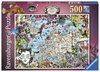 Ravensburger - 500 Piece - European Map Quirky Circus-jigsaws-The Games Shop