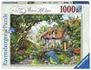Ravensburger - 1000 Piece Cottages - Flower Hill Lane-jigsaws-The Games Shop