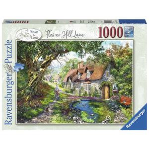 Ravensburger - 1000 Piece Cottages - Flower Hill Lane