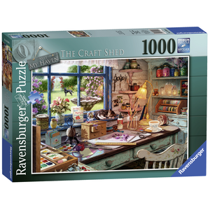 Ravensburger - 1000 Piece My Haven - #1 The Craft Shed