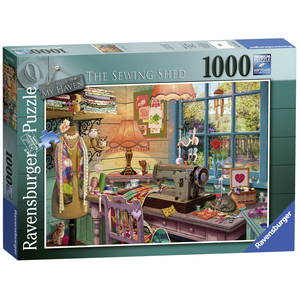 Ravensburger - 1000 Piece My Haven - #2 The Sewing Shed