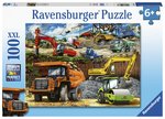 Ravensburger - 100 Piece - Construction Vehicles-jigsaws-The Games Shop