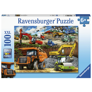 Ravensburger - 100 Piece - Construction Vehicles