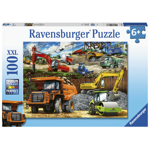 Ravensburger - 100 Piece - Construction Vehicles