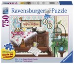 Ravensburger - 750 Piece Large Format - Piano Cat-jigsaws-The Games Shop